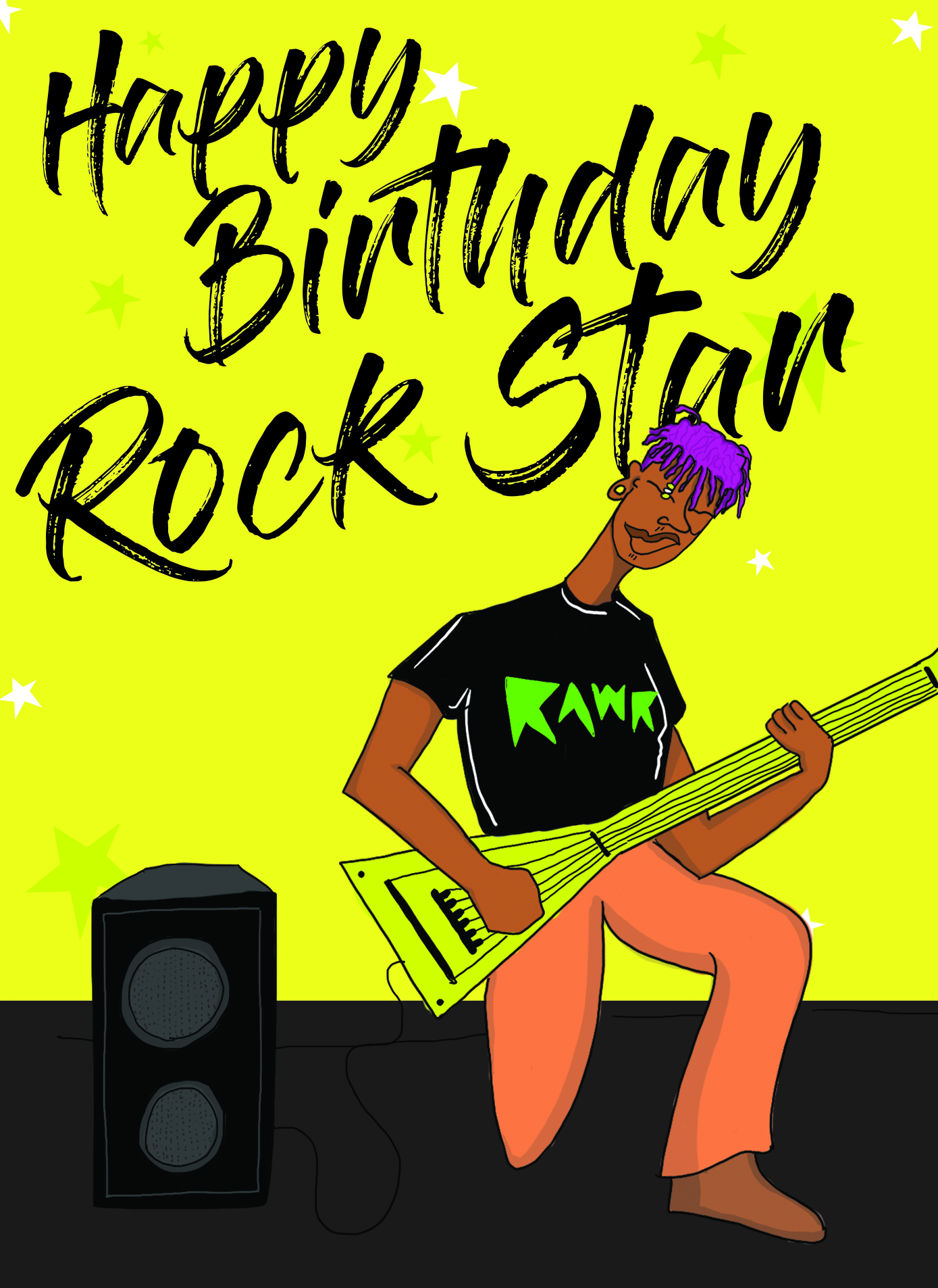 Happy Birthday Rock Star Madison Park Greetings